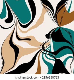 Abstract  wavy pattern. Vector Illustration.