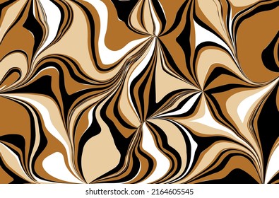 Abstract wavy pattern. Vector Illustration.