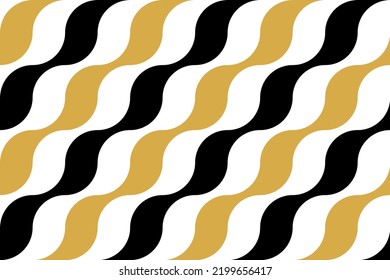 Abstract wavy pattern. Vector Illustration.