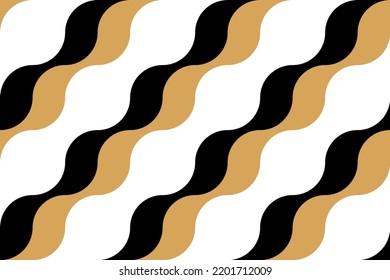 Abstract wavy pattern. Vector Illustration.