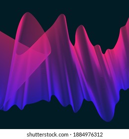 An abstract wavy psychedelic background image.