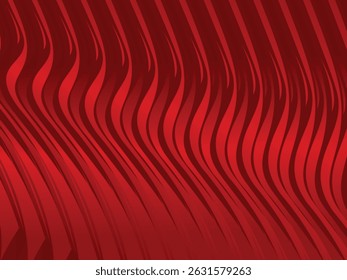 Líneas geométricas brillantes rojas onduladas Abstractas sobre fondo rojo. Modelo futurista rojo brillante moderno del gradiente. Concepto de tecnología futurista, para cubiertas, carteles, Anuncios, folletos, Sitios web, etc.	
