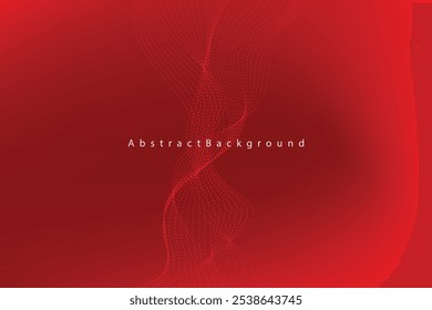 Abstract wavy red gradeint background.