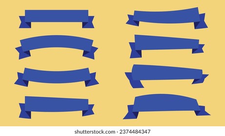 Abstract wavy ribbon in light color.