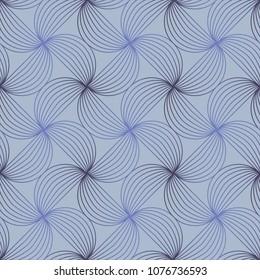 Abstract wavy seamless pattern
