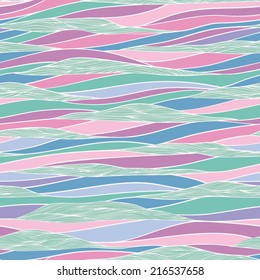 abstract wavy seamless pattern