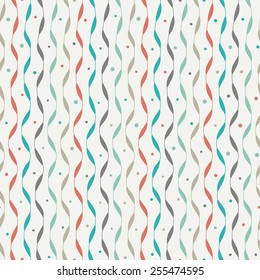 abstract wavy seamless pattern