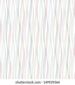 Abstract wavy seamless pattern, vector background