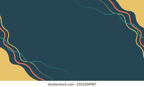 Abstract wavy shape line different layer background in dark purple color. This cool wavy shape background can be used as creative banner or cover. You can also use it as mental wellness project.