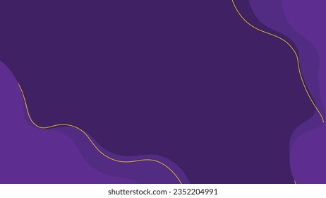 Abstract wavy shape line different layer background in dark purple color. This cool wavy shape background can be used as creative banner or cover. You can also use it as mental wellness project.