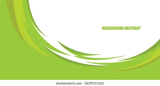 Abstract Wavy Shapes Background Illustration Vector