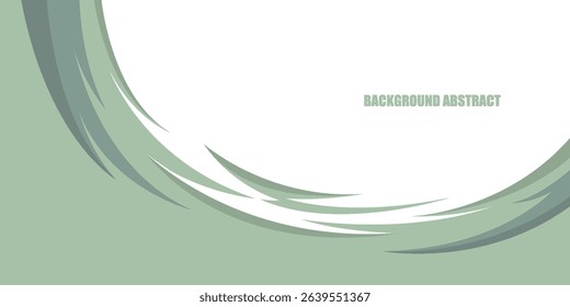 Abstract Wavy Shapes Background Illustration Vector
