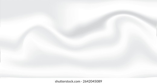 Abstract Wavy Smooth Texture with Soft Gradients and Minimalist Style eps10