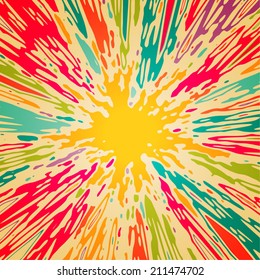 Abstract wavy striped background. Texture of wood or water surface. It is possible to use as a Camouflage. Varicolored Zebra print. Vector illustration.