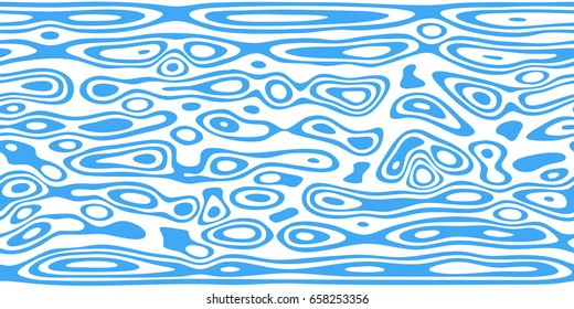 Abstract wavy striped background. Texture of wood or water surface.  Monochrome Zebra print. Vector illustration. Seamless fractal decorative background.