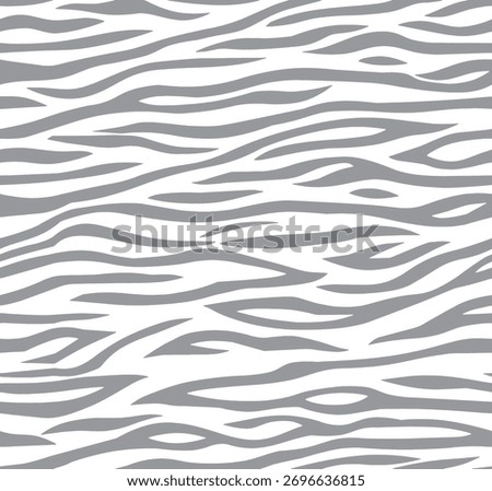 Abstract Wavy Striped Seamless Pattern Background