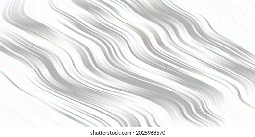 Abstract wavy stripes on a white background. Wave line art, Curved smooth design. Vector illustration. Optical Illusion.