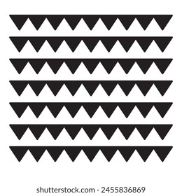 Abstrakte wellenförmige Streifen auf weißem Hintergrund isoliert. Wave Line Art, Geschwungene glatte Design eps 10