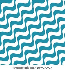 abstract wavy stripes seamless pattern