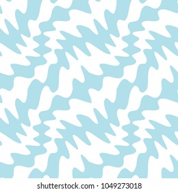 abstract wavy stripes seamless pattern