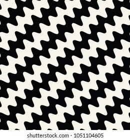 abstract wavy stripes seamless pattern