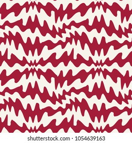 abstract wavy stripes seamless pattern