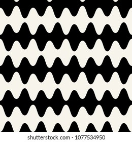 abstract wavy stripes seamless pattern