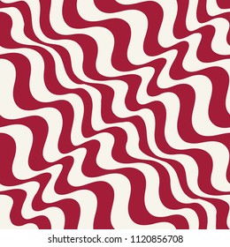 abstract wavy stripes seamless pattern