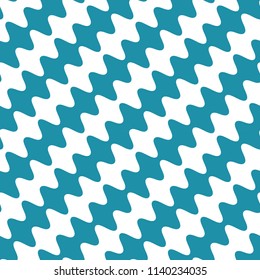 abstract wavy stripes seamless pattern