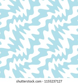 abstract wavy stripes seamless pattern