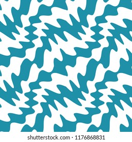 abstract wavy stripes seamless pattern