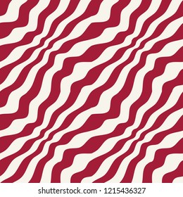 abstract wavy stripes seamless pattern
