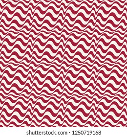 abstract wavy stripes seamless pattern