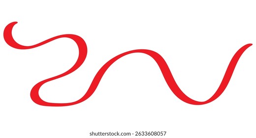 Línea ondulada Abstractas del remolino para los Diseños creativos
