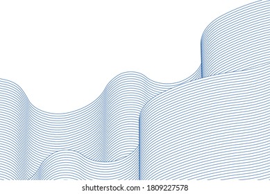 
abstract wavy texture 3d illustration
