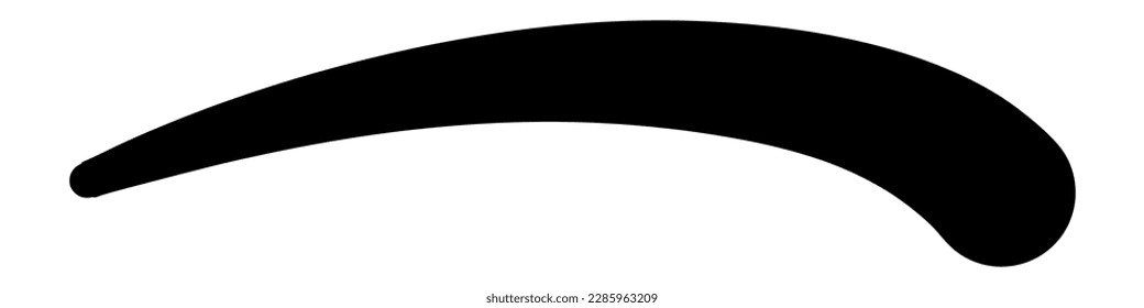 Abstract wavy thin line. Squiggle elements banner. Pattern with scribble, wiggle and undulate. Vector isolated illustration