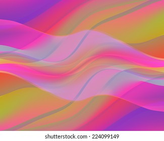 Abstract wavy vector background 