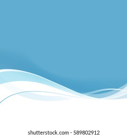 Abstract wavy vector background. Business background.