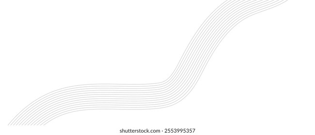 Abstract wavy vector background. EPS10
