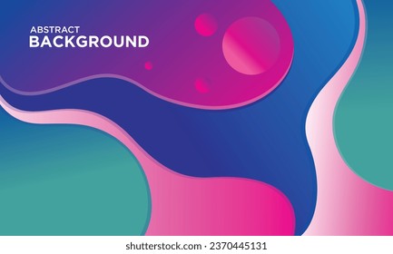 Abstract wavy vector for business promotion background 
