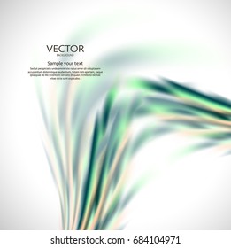Abstract wavy vector colorful background. Graphic illustration