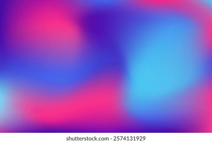 Abstract wavy violet purple background with gradient mesh. Blurred fluid colorful background. Modern design template for web covers, ad banners, posters, brochures etc
