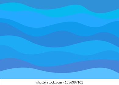 Abstract wavy wallpaper of the surface. Waved background. Pattern with lines and waves. Multicolored texture. Dinamic texture. Doodle for design