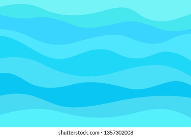 Abstract wavy wallpaper of the surface. Waved background. Pattern with colorful lines and waves. Multicolored bright texture. Doodle for design