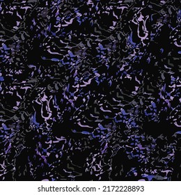 Abstract wavy watercolor pattern design