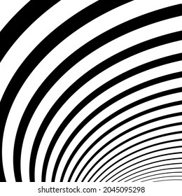 Abstract wavy, waving, billowy lines vector element