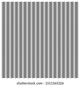 Abstract wavy, waving (zigzag) lines element. Vertical lines, stripes with billowy, undulate distortion effect. Curvy, squiggle parallel stripes. Oscillation, pulse warp effect element