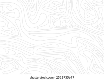 Abstract wavy white background design