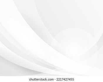 Abstract Wavy White Background Free Vector IMage