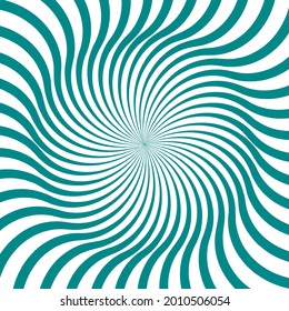 Resumen de líneas onduladas en blanco y verde, colores brillantes son buenos para materiales de diseño, afiches, pancartas